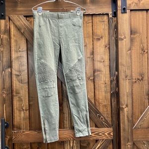 Beulah Green skinny leg pants